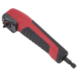 Right Angle Drill Attachment Ergonomic ABS Handle 90 Degree Angle Easy Replaceable Alloy Steel Drill Adapter