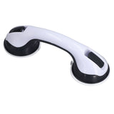 2pcs Shower Handle Curved Design Double Lock Security Toolless Installation Plastic Shower Support Bar for Elderly