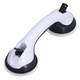 2pcs Shower Handle Curved Design Double Lock Security Toolless Installation Plastic Shower Support Bar for Elderly - Extra Image