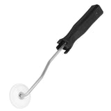 Fiberglass Roller Tool Fiberglass Laminating Roller with Ergonomic Handle for Bathtub Shower Boat Repair DIY Projects - Rear View