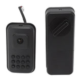 Smart Door Lock Intelligent Password Door Lock Zinc Alloy ABS Mechanical Door Lock for Office Home Hotel - Low Angle