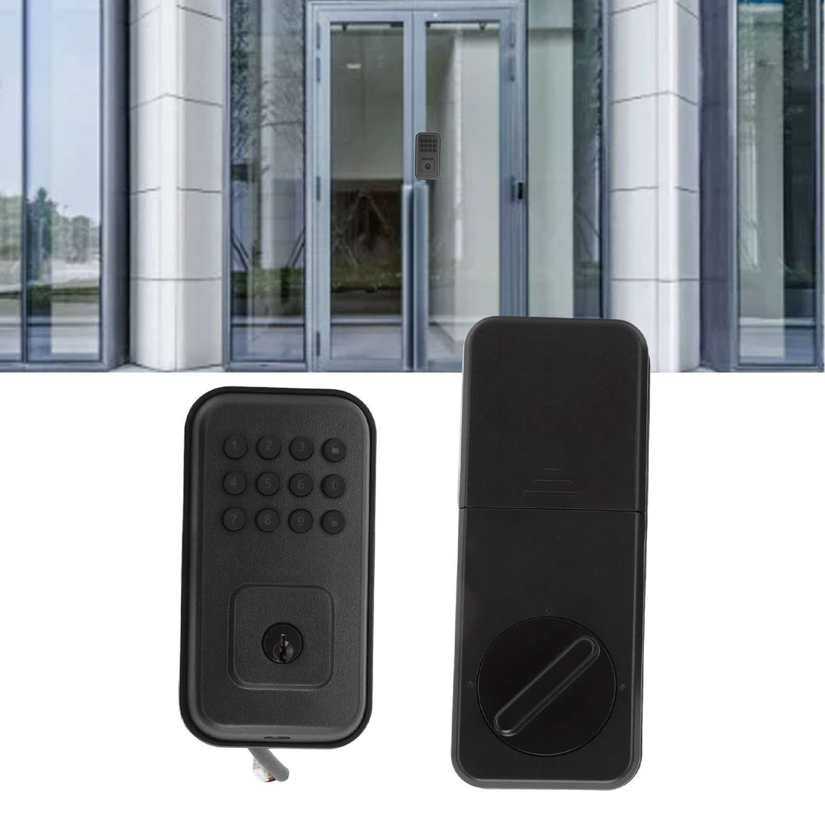 Smart Door Lock Intelligent Password Door Lock Zinc Alloy ABS Mechanical Door Lock for Office Home Hotel