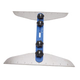 Stair Treads Gauge Stainless Steel 8in 12in 16in Corrosion Resistant High Accuracy Easy Operation Stair Measuring Tool Blue Set