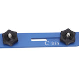 Stair Treads Gauge Stainless Steel 8in 12in 16in Corrosion Resistant High Accuracy Easy Operation Stair Measuring Tool Blue Set - Extra Image