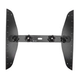 Stair Treads Gauge Stainless Steel 8in 12in 16in Corrosion Resistant High Accuracy Easy Operation Stair Measuring Tool Black Set - 45-Degree Angle