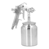 G1/4 Air Painter High Atomization Siphon Feed Pneumatic Paint Sprayer 1000ml Large Capacity Air Spray Painter