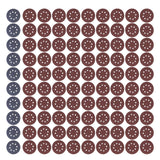 100PCS 5in Round Sanding Disc Include 80 180 240 320 400 800 1000 1500 2000 3000 Grit Round Sandpaper for Leather Wall
