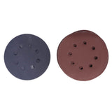 100PCS 5in Round Sanding Disc Include 80 180 240 320 400 800 1000 1500 2000 3000 Grit Round Sandpaper for Leather Wall