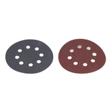 100PCS 5in Round Sanding Disc Include 80 180 240 320 400 800 1000 1500 2000 3000 Grit Round Sandpaper for Leather Wall - Extra Image