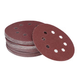 100PCS 5in Round Sanding Disc Include 80 180 240 320 400 800 1000 1500 2000 3000 Grit Round Sandpaper for Leather Wall - Extra Image