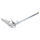 Air Blow Gun Dust Blow Gun Pneumatic Dust Blowing Gun Straight End Extendable Rod for Engine Car Wall - 45-Degree Angle