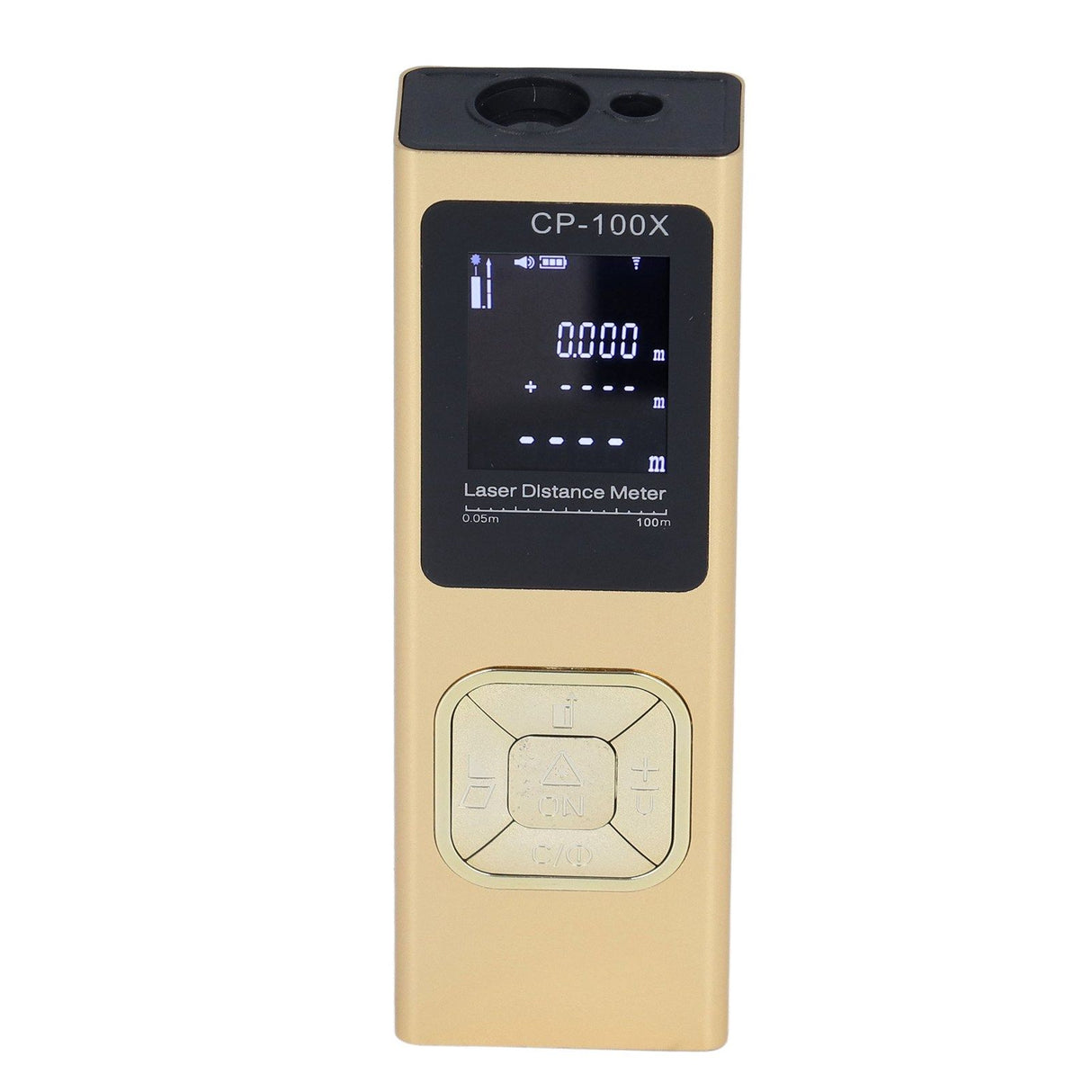 100m Distance Meter Ultrathin Handheld Accurate Electronic Laser Distance Measure Device for Architecture