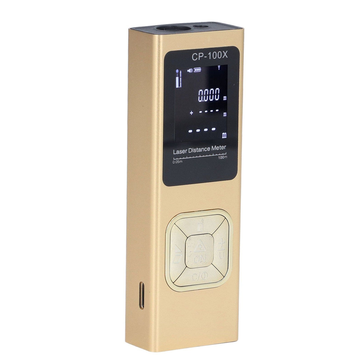 100m Distance Meter Ultrathin Handheld Accurate Electronic Laser Distance Measure Device for Architecture