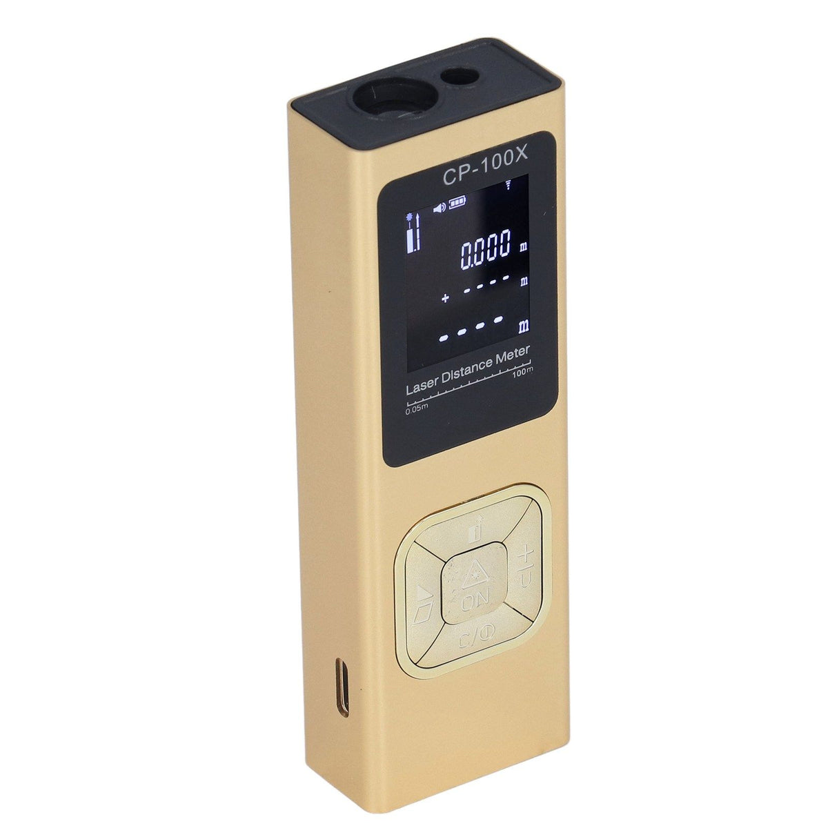 100m Distance Meter Ultrathin Handheld Accurate Electronic Laser Distance Measure Device for Architecture