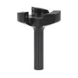 Spoilboard Router Bit 3 Flutes Tungsten Steel CNC Spoilboard Surfacing Router Bit for Wood Engraving Machine Trimming Machine - Rear View