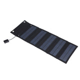 9W Solar Panel Portable Foldable Green Power High Conversion Rate Black Solar Panel Charger for Outdoor Hiking - Extra Image