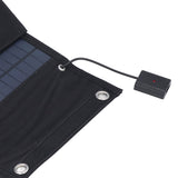 9W Solar Panel Portable Foldable Green Power High Conversion Rate Black Solar Panel Charger for Outdoor Hiking - Extra Image