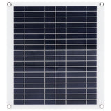 Solar Panel Kit 100W Photovoltaic 20W Portable Foldable Solar Charger with 100A Controller for Mobile Phone Outdoor Car - Front View