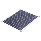 Solar Panel Kit 100W Photovoltaic 20W Portable Foldable Solar Charger with 100A Controller for Mobile Phone Outdoor Car - 45-Degree Angle