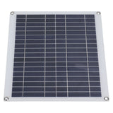 Solar Panel Kit 100W Photovoltaic 20W Portable Foldable Solar Charger with 100A Controller for Mobile Phone Outdoor Car - Rear View