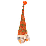 Faceless Doll Ornament Window Decoration Harvest Festival Elf Pumpkin Sunflower Dwarf Ornaments for Home Office Bookstore CafeBraids