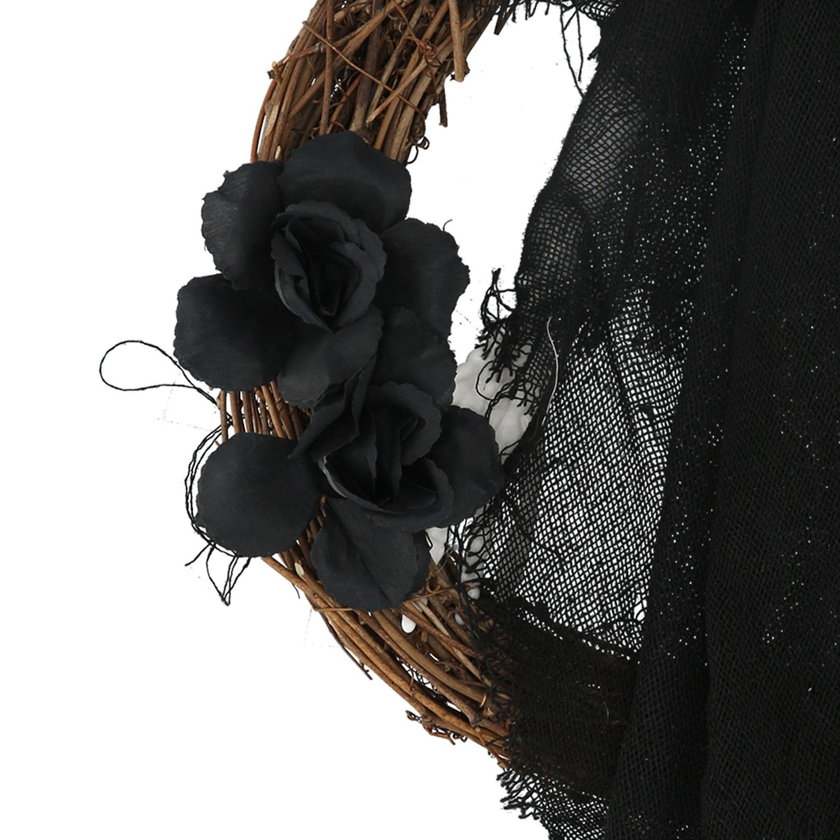 Halloween Ghosts Wreath Front Door Hanging Wreath Ghosts House Decoration Props Halloween Ornaments for Festival Decoration