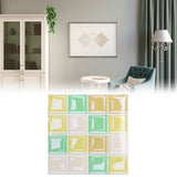 10 Packs Tile Sticker Waterproof Self Adhesive Mosaic Tile Sticker for Kitchen Floor Wall - Extra Image