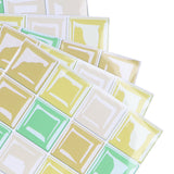 10 Packs Tile Sticker Waterproof Self Adhesive Mosaic Tile Sticker for Kitchen Floor Wall - Extra Image