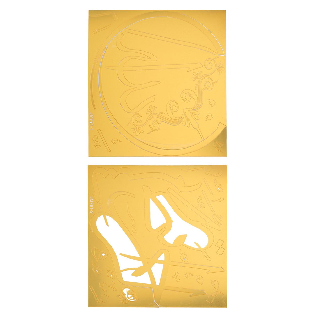 Acrylic Mirror Stickers Art Word Culture Background Self Adhesive Mirror Decal Wall Sticker for Wall Door Window