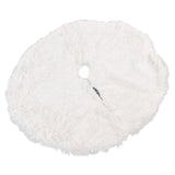 White Christmas Tree Skirts Sophisticated Dense Environmentally Friendly Plush Luxury ChristmasTree SkirtL