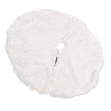 White Christmas Tree Skirts Sophisticated Dense Environmentally Friendly Plush Luxury ChristmasTree SkirtL - Extra Image