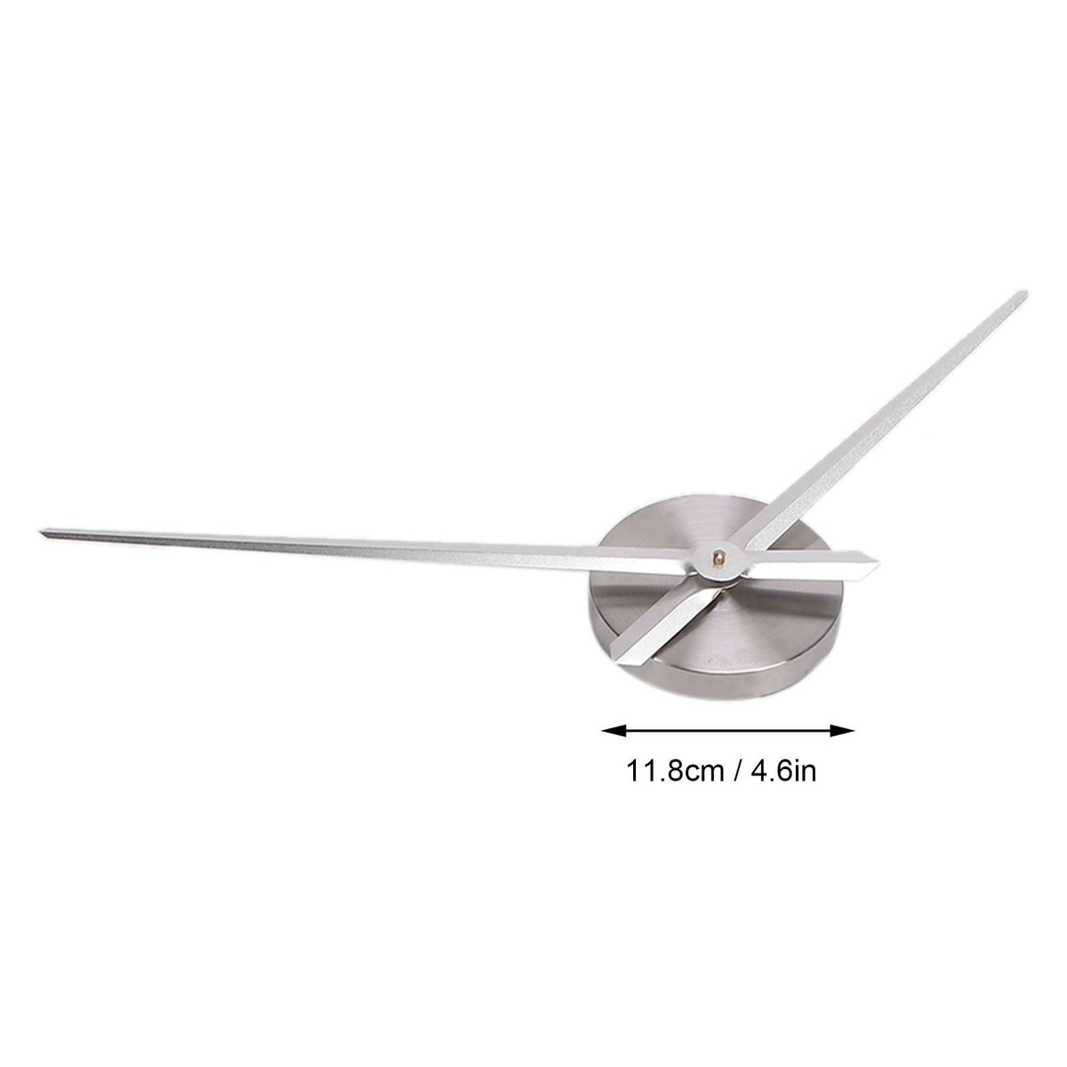 Acrylic Mirror Wall Clock Silent Frameless DIY Self Adhesive Wall Clock for Office Home