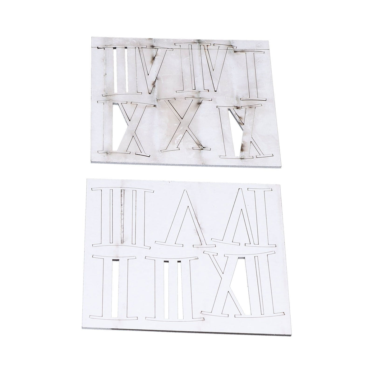 Roman Numerals Design Wall Clock Acrylic Mute Frameless DIY Wall Clock for Home Office