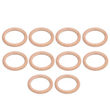 10pcs Wooden Rings Unfinished DIY Natural Wood Circles for Craft Jewelry Making Baby Teething4cm - Top-Down View