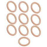 10pcs Wooden Rings Unfinished DIY Natural Wood Circles for Craft Jewelry Making Baby Teething6cm