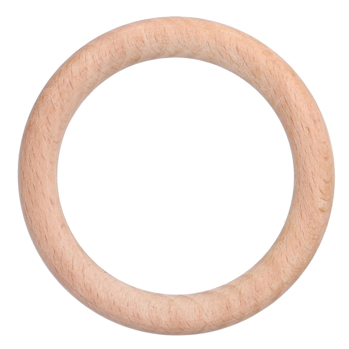 10pcs Wooden Rings Unfinished DIY Natural Wood Circles for Craft Jewelry Making Baby Teething8cm