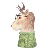 Animal Vase Decoration Innovative Resin Vase Ornament for Gardening Home Office BedroomF668985 - 45-Degree Angle