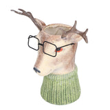 Animal Vase Decoration Innovative Resin Vase Ornament for Gardening Home Office BedroomF668985