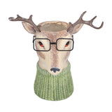 Animal Vase Decoration Innovative Resin Vase Ornament for Gardening Home Office BedroomF668985
