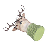 Animal Vase Decoration Innovative Resin Vase Ornament for Gardening Home Office BedroomF668985