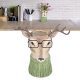 Animal Vase Decoration Innovative Resin Vase Ornament for Gardening Home Office BedroomF668985