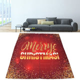 Christmas Curtain Polyester Fiber 3D Digital Printing Merry Christmas Custome Curtain for Outdoor Porch Balcony150x166cm Christmas 5