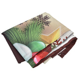 Christmas Curtain Polyester Fiber 3D Digital Printing Merry Christmas Custome Curtain for Outdoor Porch Balcony170x200cm Christmas 8