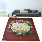 Christmas Curtain Polyester Fiber 3D Digital Printing Merry Christmas Custome Curtain for Outdoor Porch Balcony170x200cm Christmas 8 - Extra Image