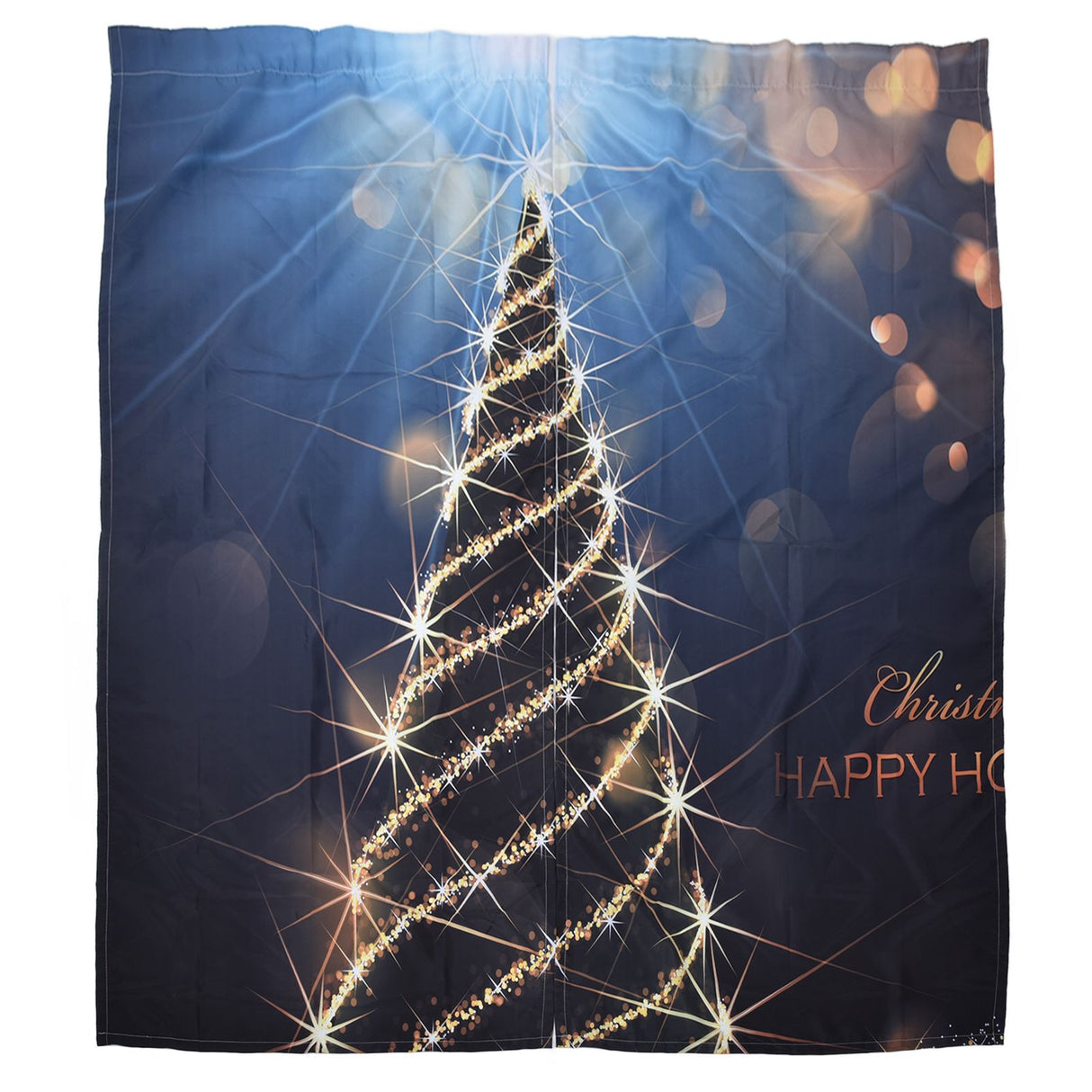 Christmas Curtain 3D Digital Printing Merry Christmas Outdoor Curtain for Outdoor Porch Balcony Christmas Decoration170x200cm Christmas 15