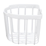 5pcs Hollow Tissue Box Holder Wall Mounted Adhesive Hanging Tissue Roll for Bathroom KitchenWhite - Extra Image