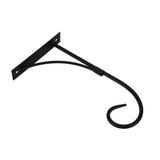 Plant Hanging Bracket Heavy Duty Metal Wall Hook Decorative Plant Hooks for Hanging Lanterns Bird Feeders - 45-Degree Angle