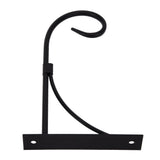 Plant Hanging Bracket Heavy Duty Metal Wall Hook Decorative Plant Hooks for Hanging Lanterns Bird Feeders - Close-Up Angle
