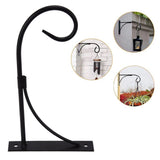 Plant Hanging Bracket Heavy Duty Metal Wall Hook Decorative Plant Hooks for Hanging Lanterns Bird Feeders