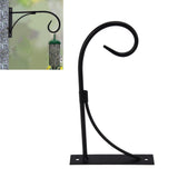 Plant Hanging Bracket Heavy Duty Metal Wall Hook Decorative Plant Hooks for Hanging Lanterns Bird Feeders